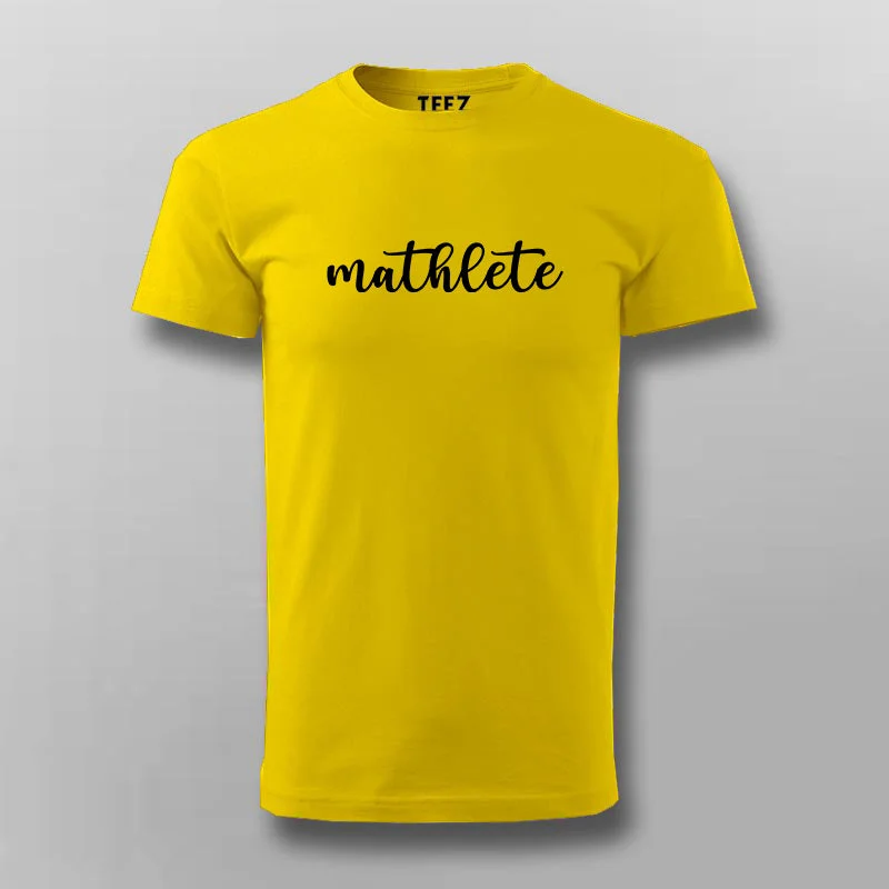 Mathlete Mathematician T-shirt For Men