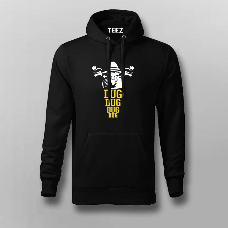 Dug Dug: Classic Motorcycle Enthusiast Hoodie