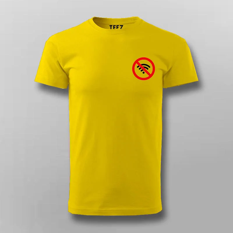 No Wifi T-shirt For Men