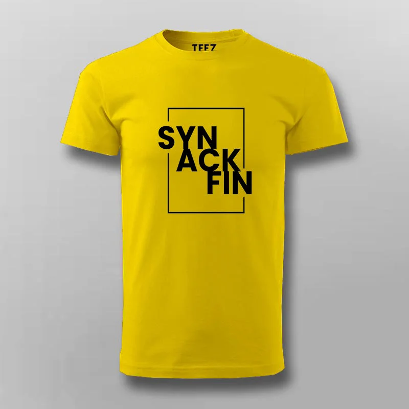 SYNACKFIN Logo T-shirt For Men