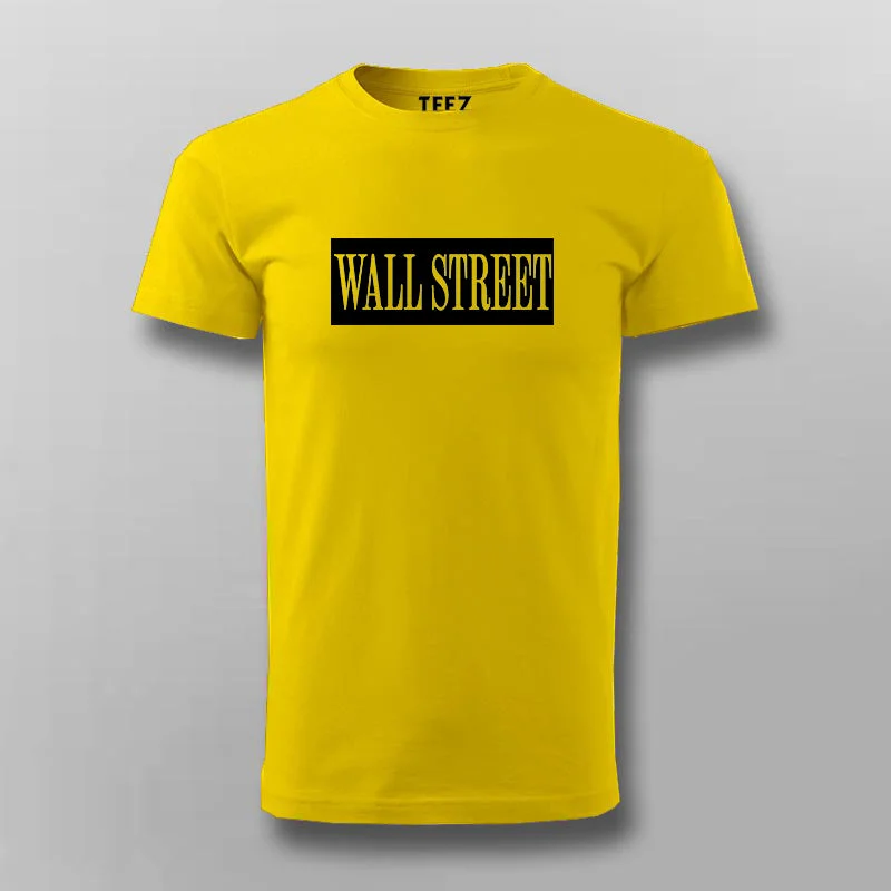 The New York Wall Street T-shirt For Men