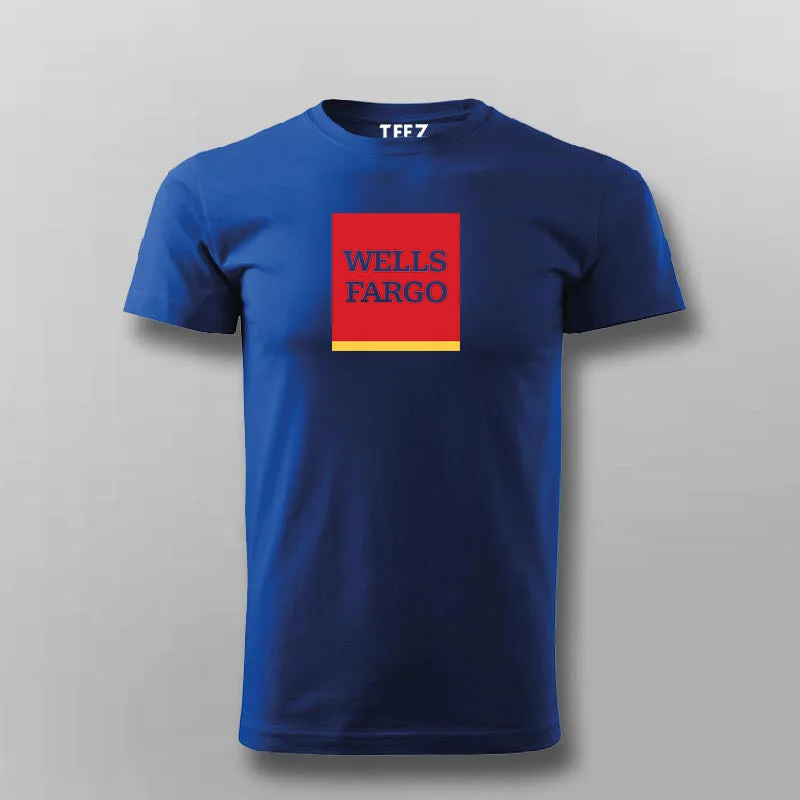 Wells Fargo Financial Services Company T-shirt For Men