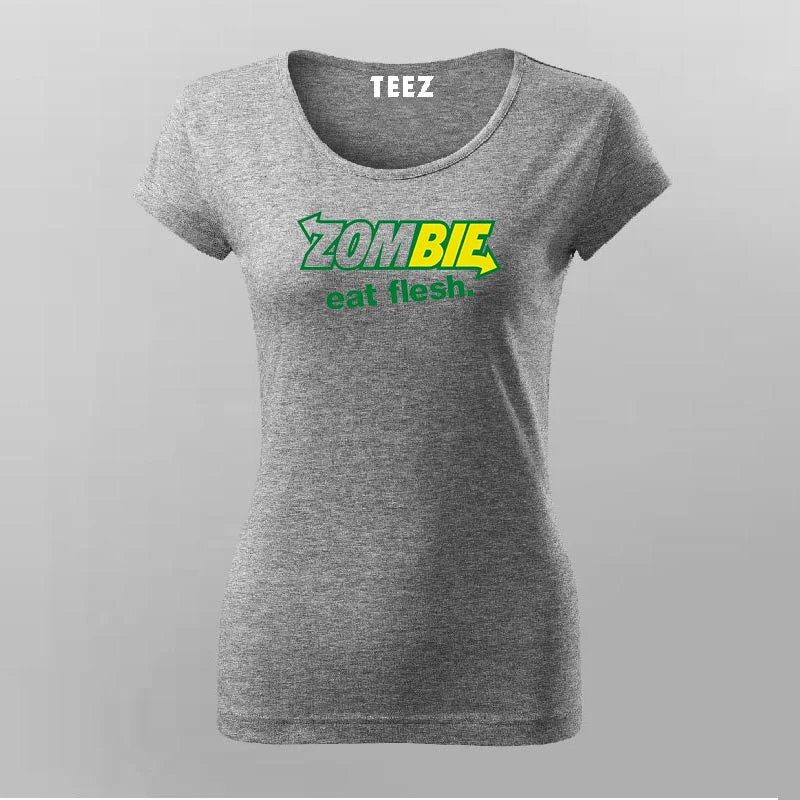 Zombie Eat Flesh: Horror Fan Tee