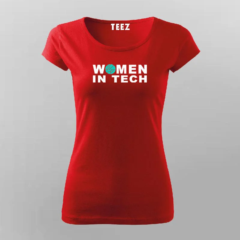 Women In Tech T-shirt For Women India