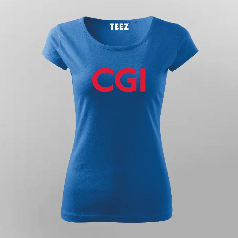 CGI Information technology consulting company T-shirt For Women