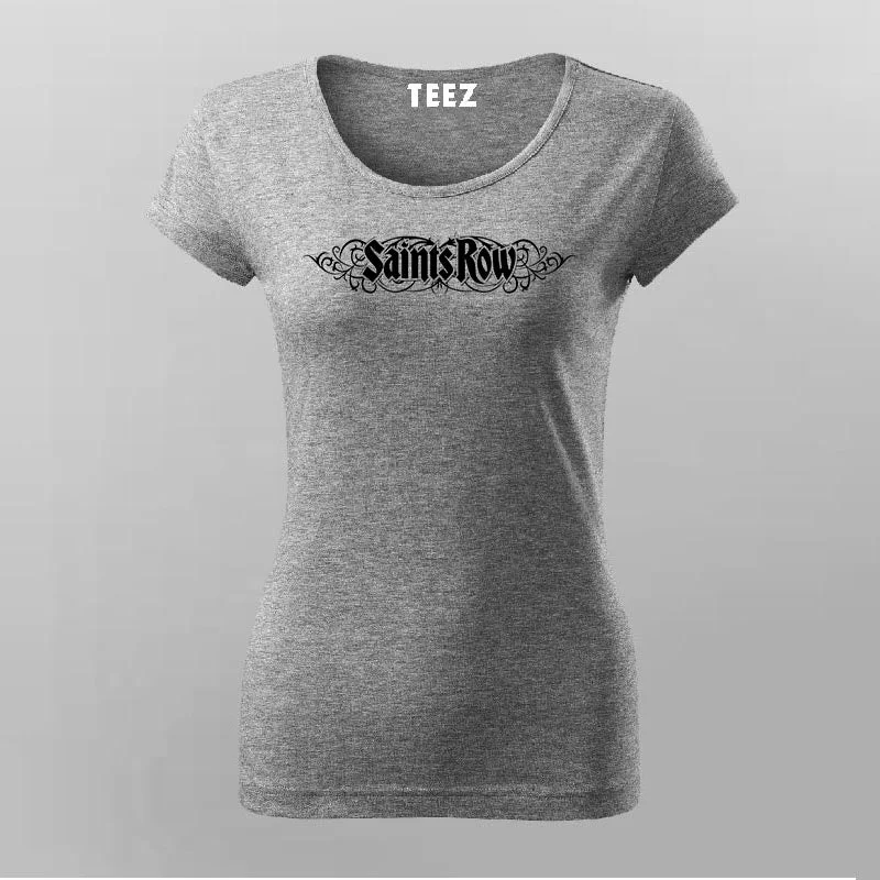SaintRow Gaming Series T-Shirt For Women