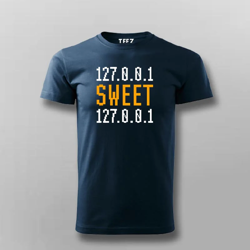 Home Sweet Home 127.0.0.1 T-shirt For Men