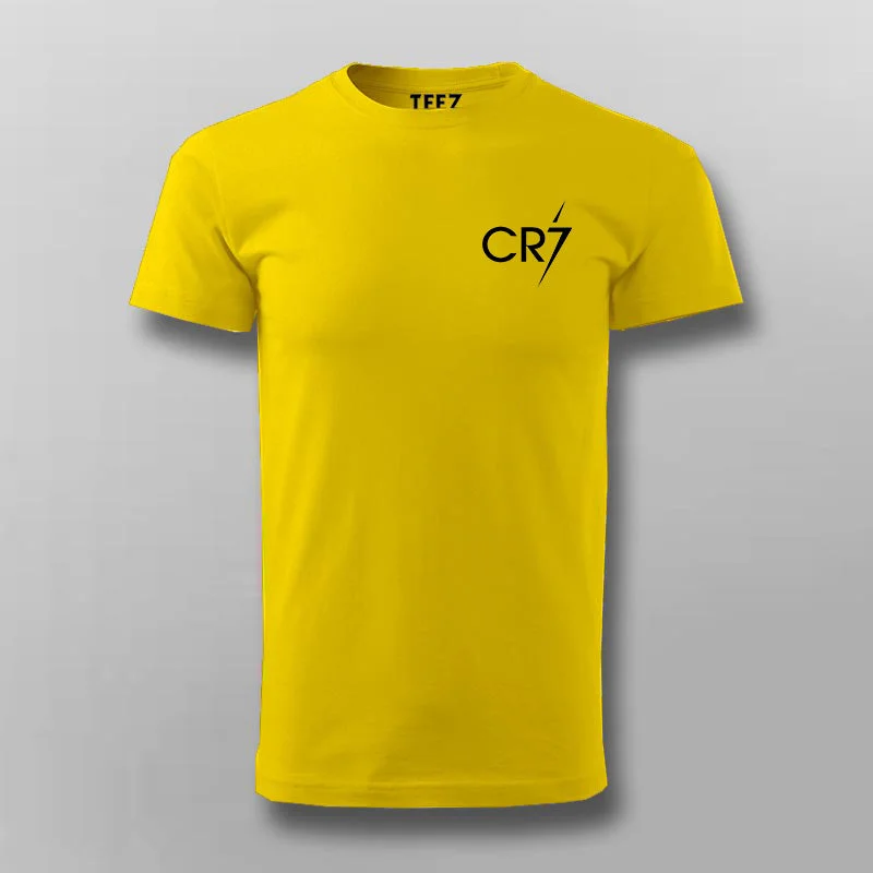 Cristiano Ronaldo CR7 Chest Logo T-shirt For Men