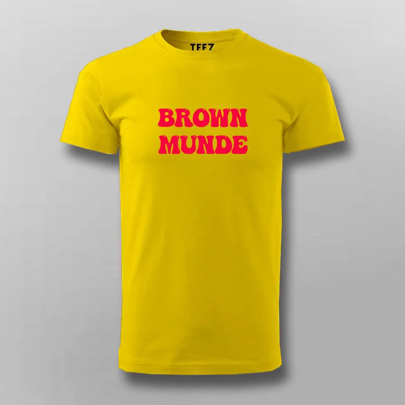 Brown Munde Tee - Celebrate Desi Pop Culture