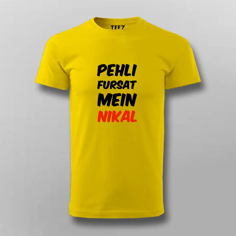 Pehli Fursat Mein Nikal T-shirt For Men