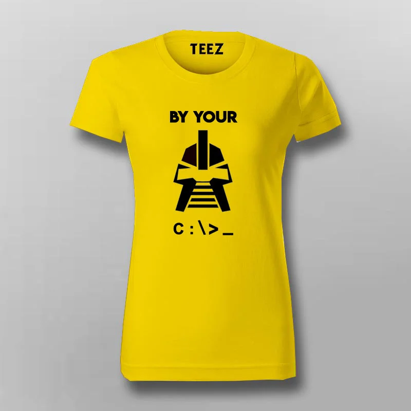 By Your Code Programming T-Shirt For Women