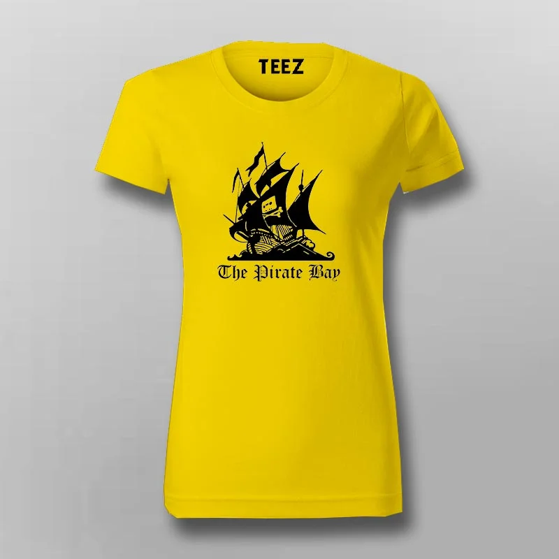 The Pirate Bay logo T-shirt For Women