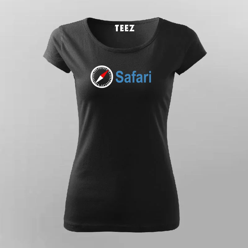 Apple Safari T-shirt For Women