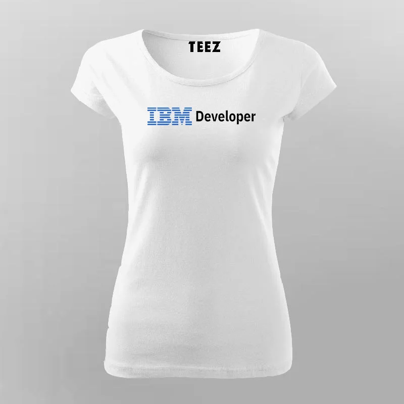 International Business Machines IBM Developer T-Shirt For Women