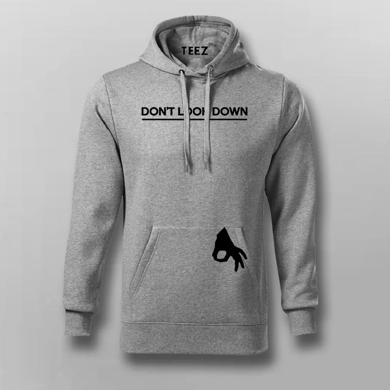 Don't Look Down - Inspirational Skydiving Hoodie