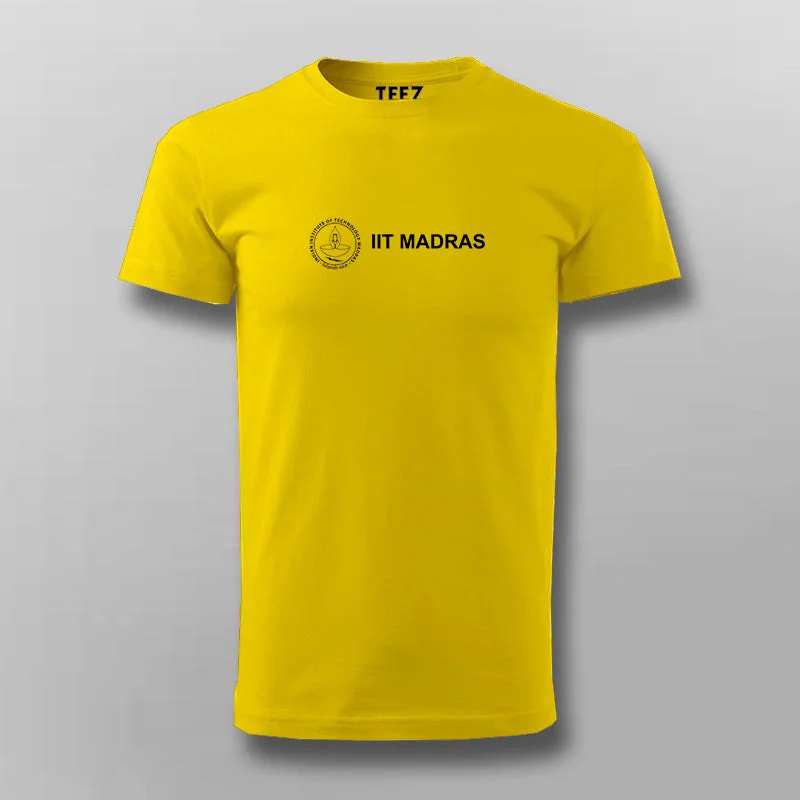 Official IIT Madras Men's Cotton T-Shirt – Buy Now