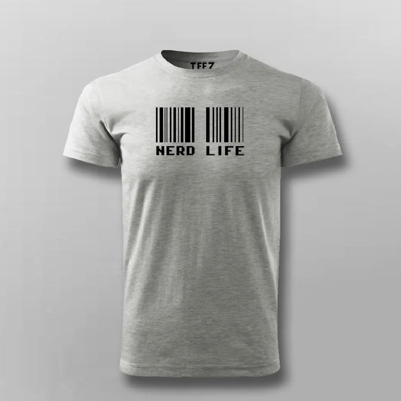 NERD LIFE Funny T-shirt For Men