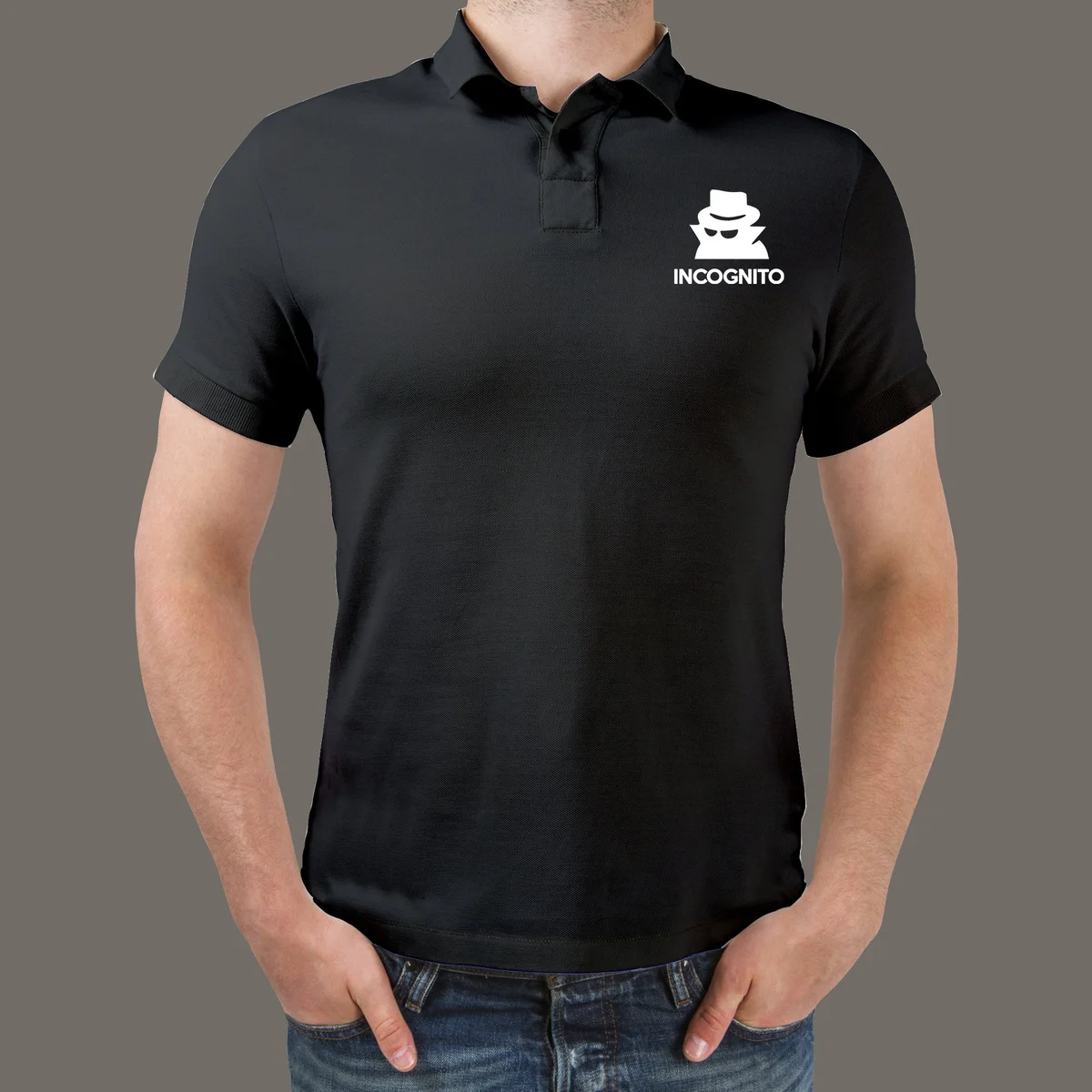 Chrome Incognito Man Polo T-Shirt For Men