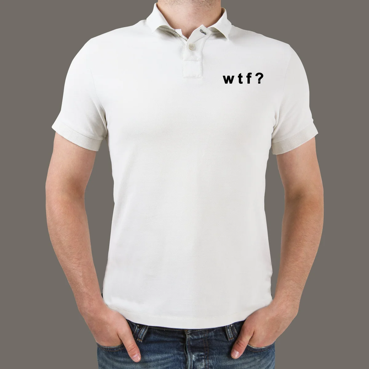 WTF Polo T-Shirt For Men