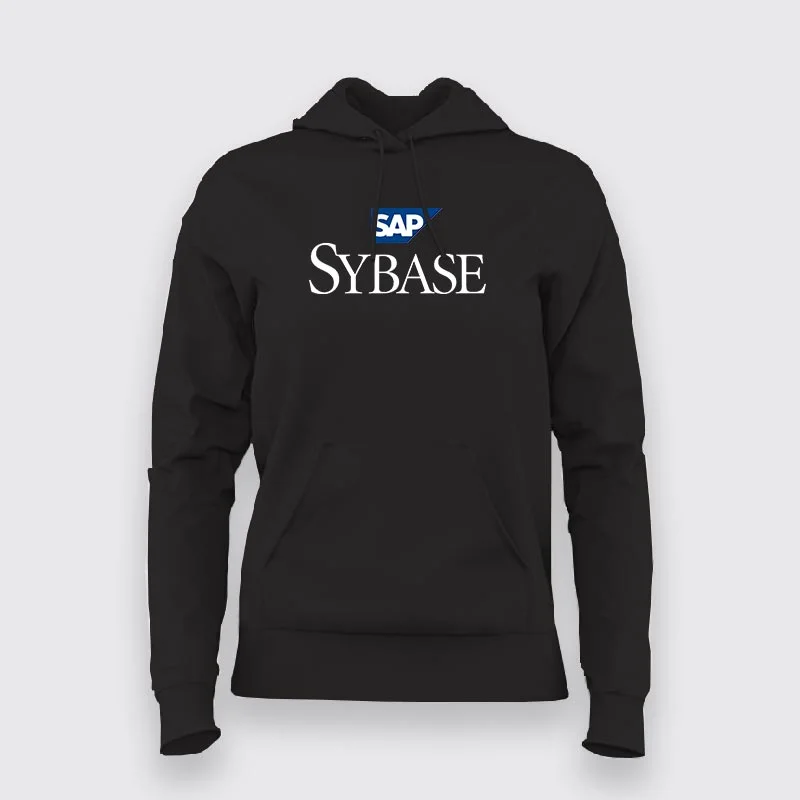 Sap Sybase Logo Hoodie For Women