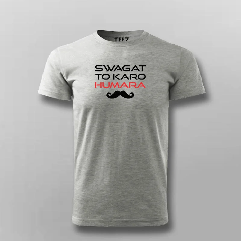 Swagat To Karo Humara T-shirt For Men
