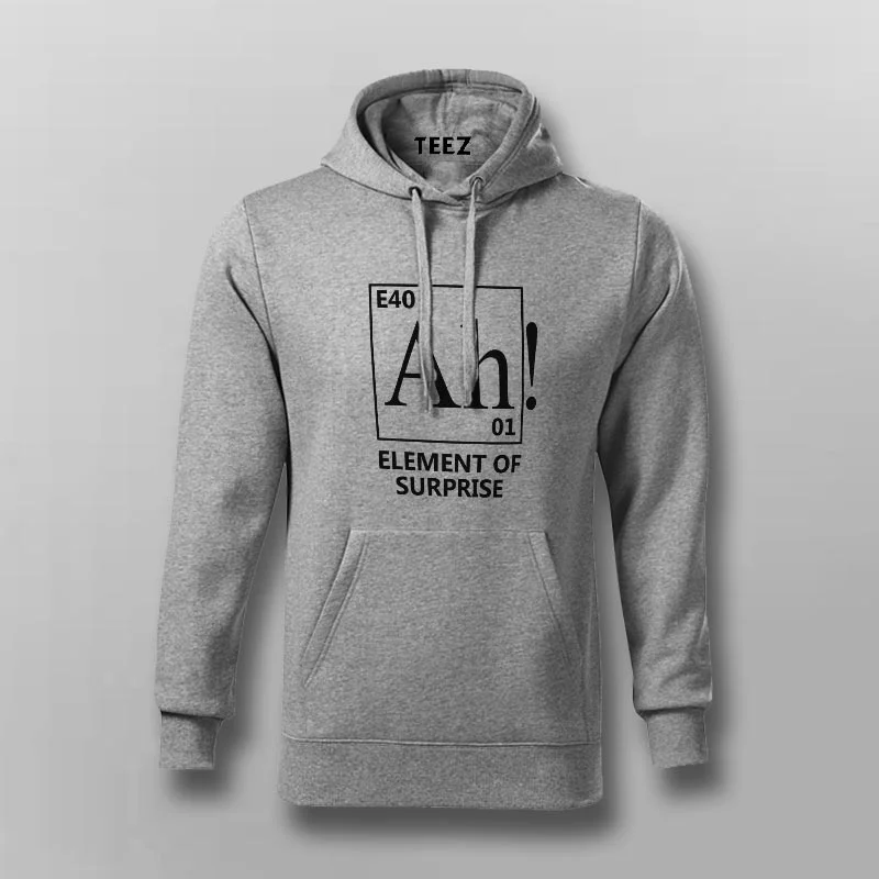 Ah! An Element Of Surprise Hoodies For Men