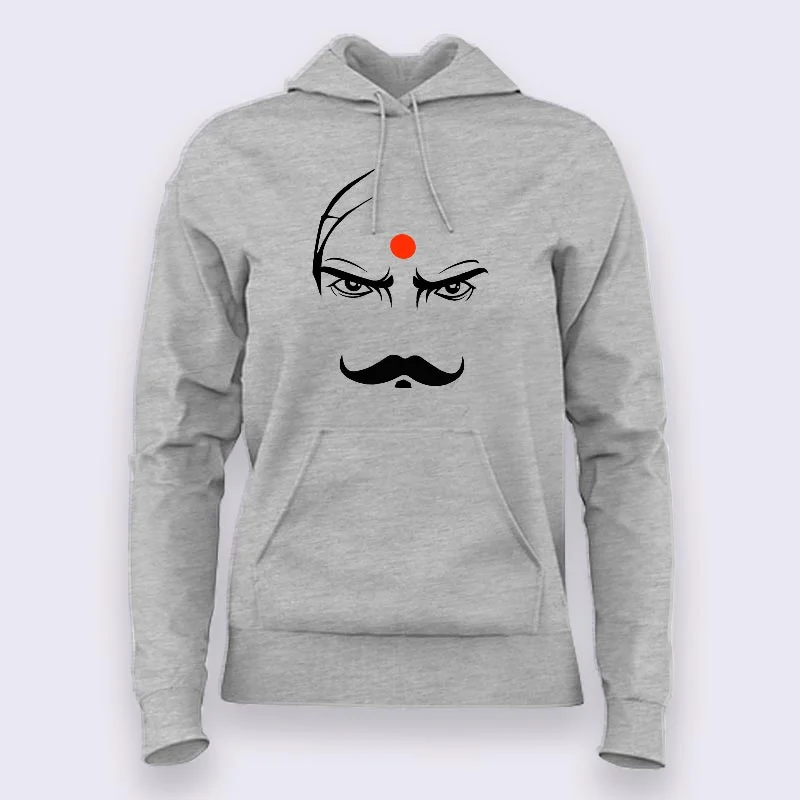 Bharathiyar Tamil Poet Hoodies For Women