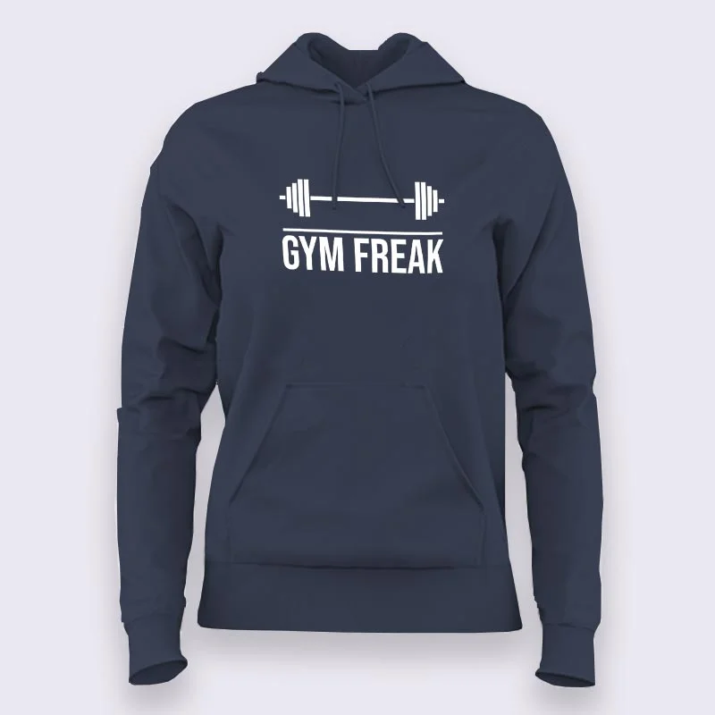Gym Freak Hoodies For Women