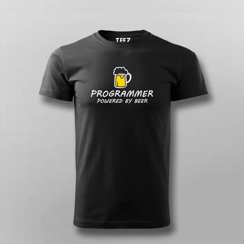 Beer Programmer Funny T- Shirt For Men