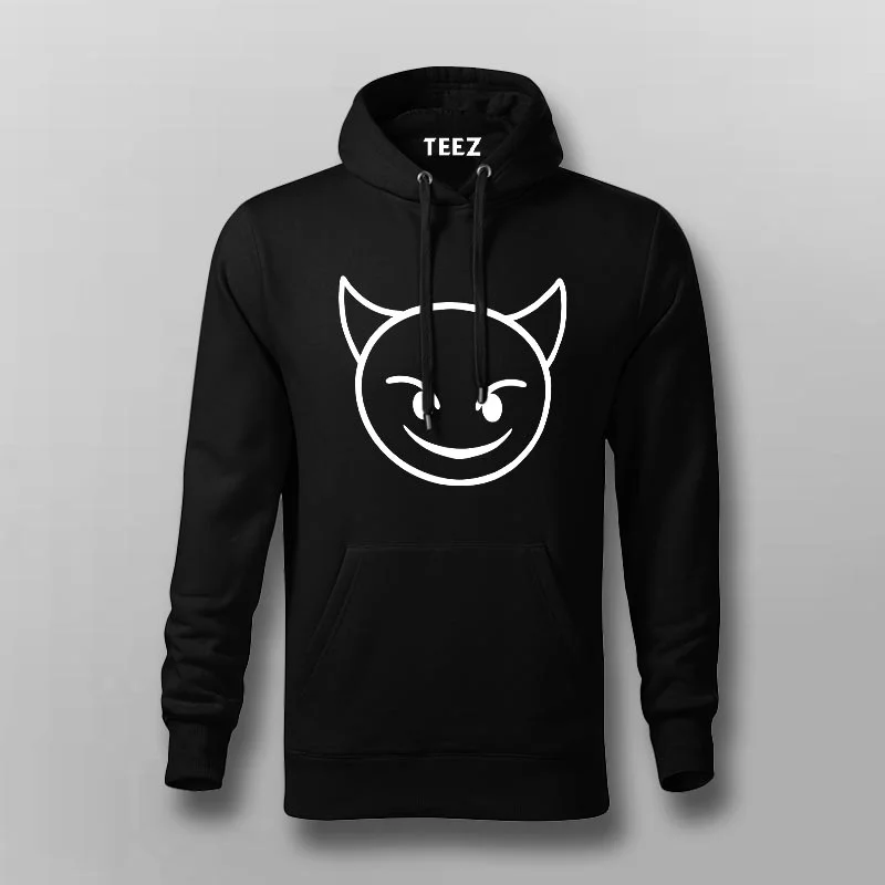 Evil Smiley Face Hoodies For Men