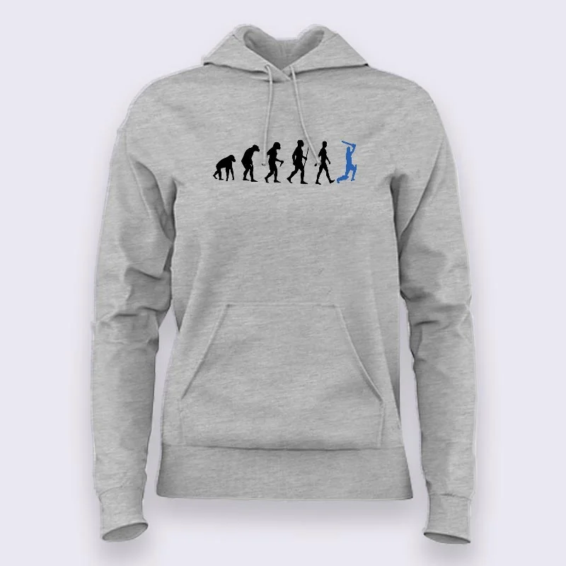 Cric-evolution Batting Hoodies For Women