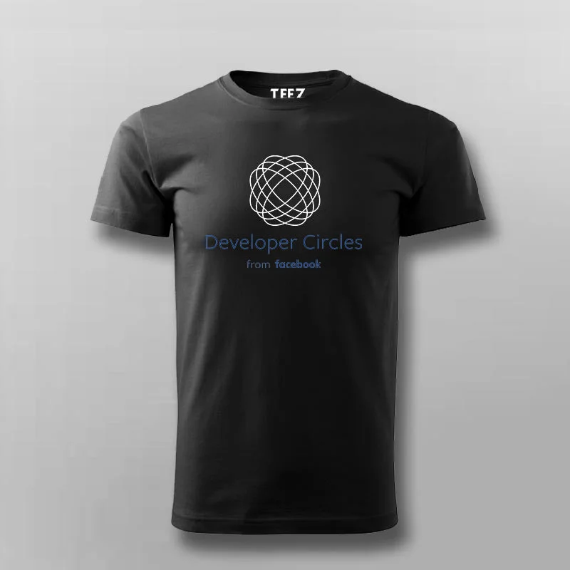 Developers Circle from Facebook T-Shirt For Men