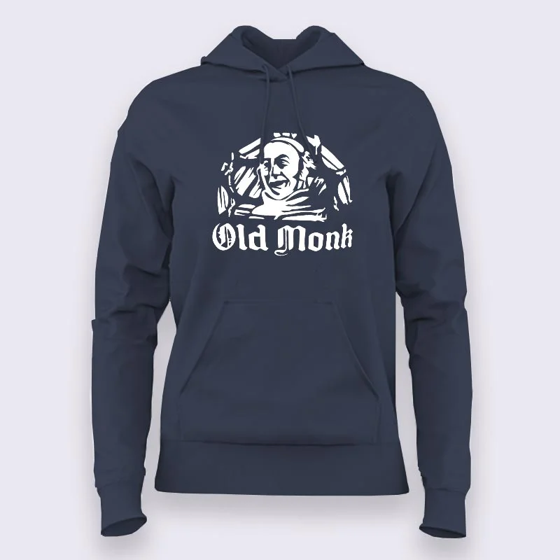 Old Monk Rum Hoodies For Women