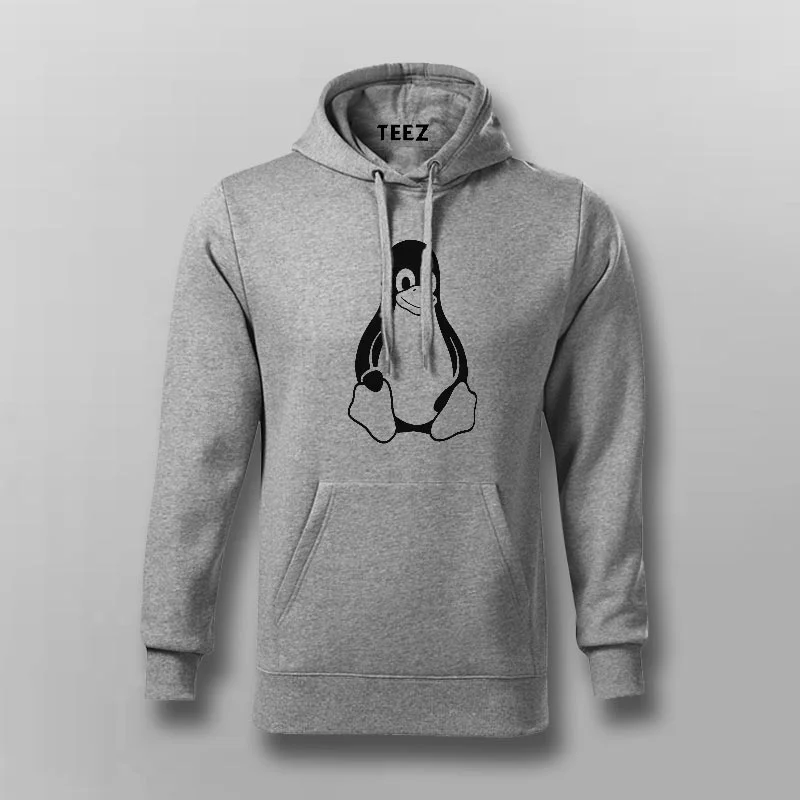 Tux Linux Mascot Hoodies For Men
