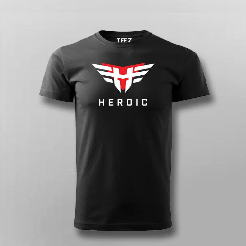 Heroic Gaming Logo T-Shirt For Men