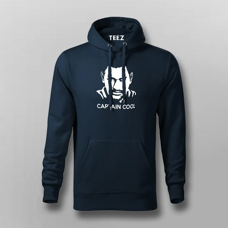 CSK- Dhoni Captain Cool Hoodies For Men