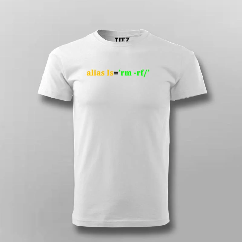 Alias Programming Code T-Shirt For Men
