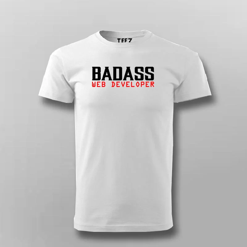 Badass Javascript Developer T- Shirt For Men