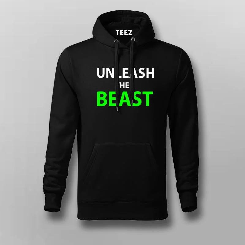 Buy Unleash the Beast Gym Hoodies For Men