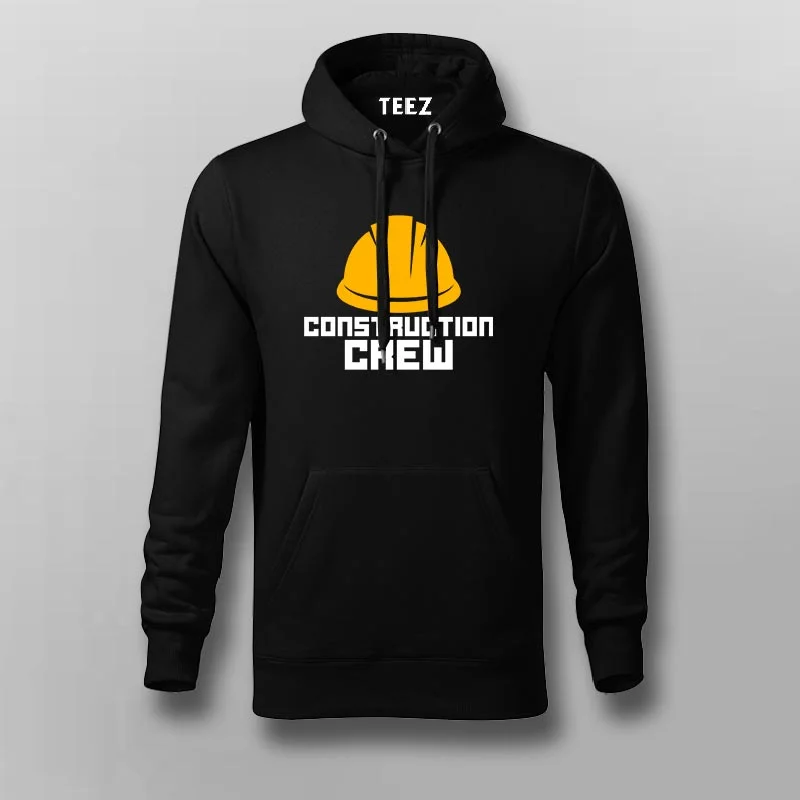 Construction Crew Hoodies For Men