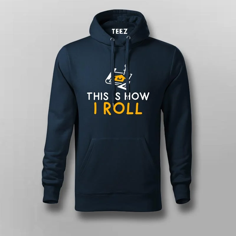This Is How I Roll Blueprint Hoodies For Men