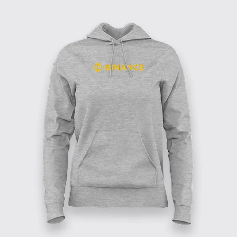Binance Logo Hoodies For Women