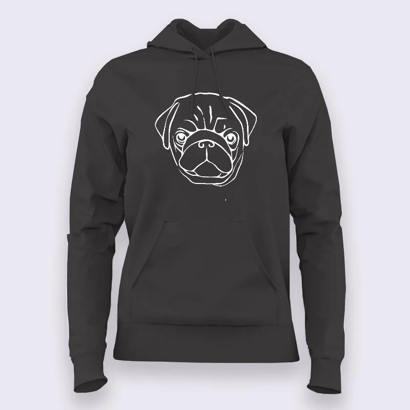 Pug Life Hoodies For Women