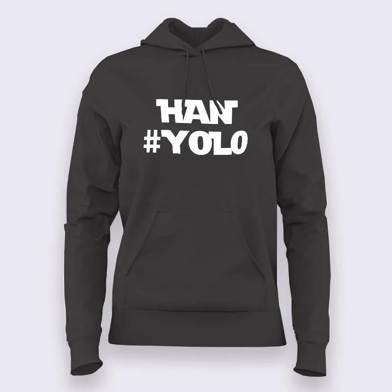 Han #Yolo Starwars Hoodies For Women