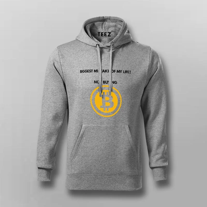 Not buying Bitcoin is a Mistake Hoodies For Men