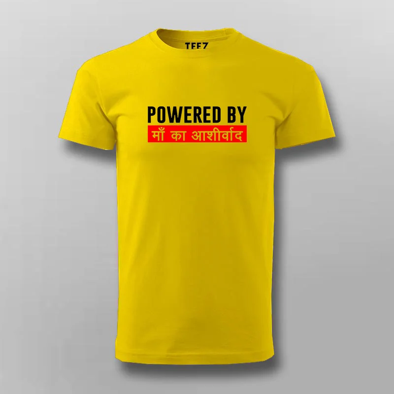 Maa Aashirwad Hindi T-Shirt For Men