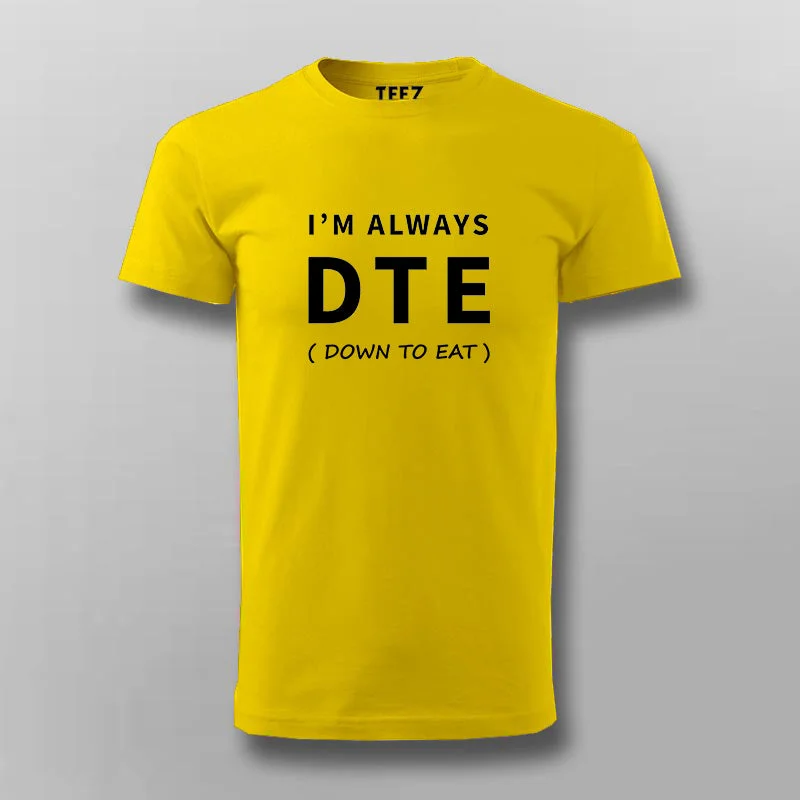 DTE Down To Eat Men's T-Shirt