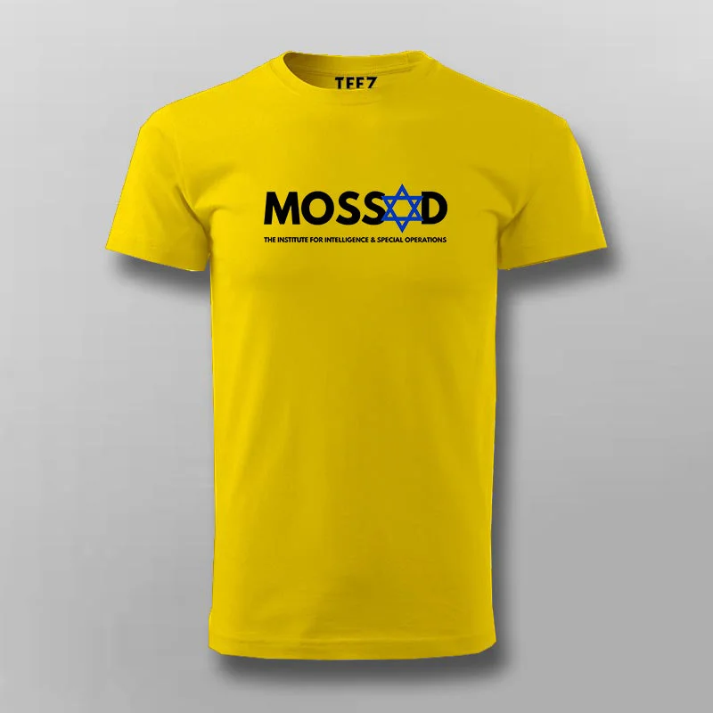 Mossad – Intelligence Agency of Israel T-Shirt For Men