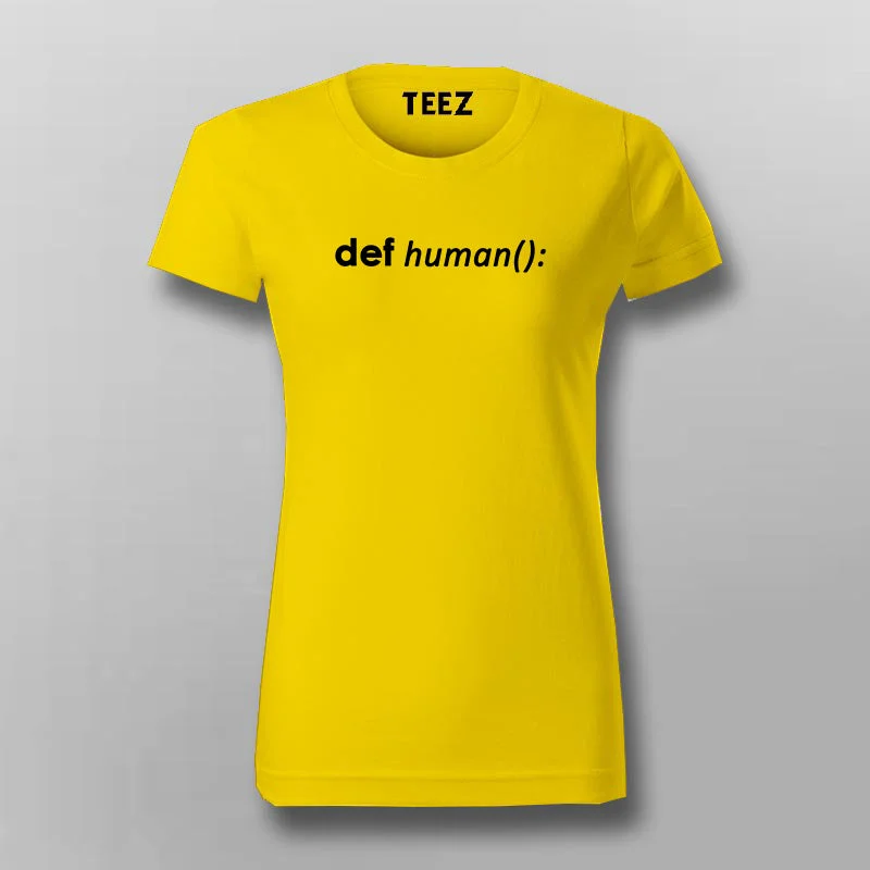 Define Yourself Python T-Shirt For Women
