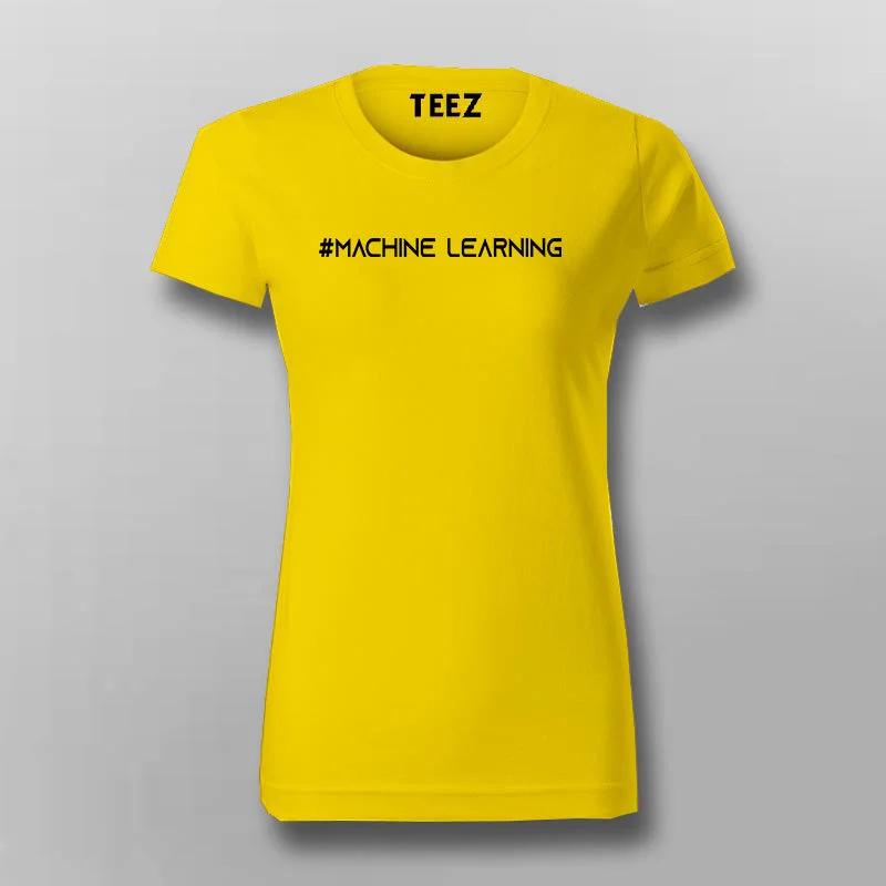 Machine Leaning T-Shirt For Women